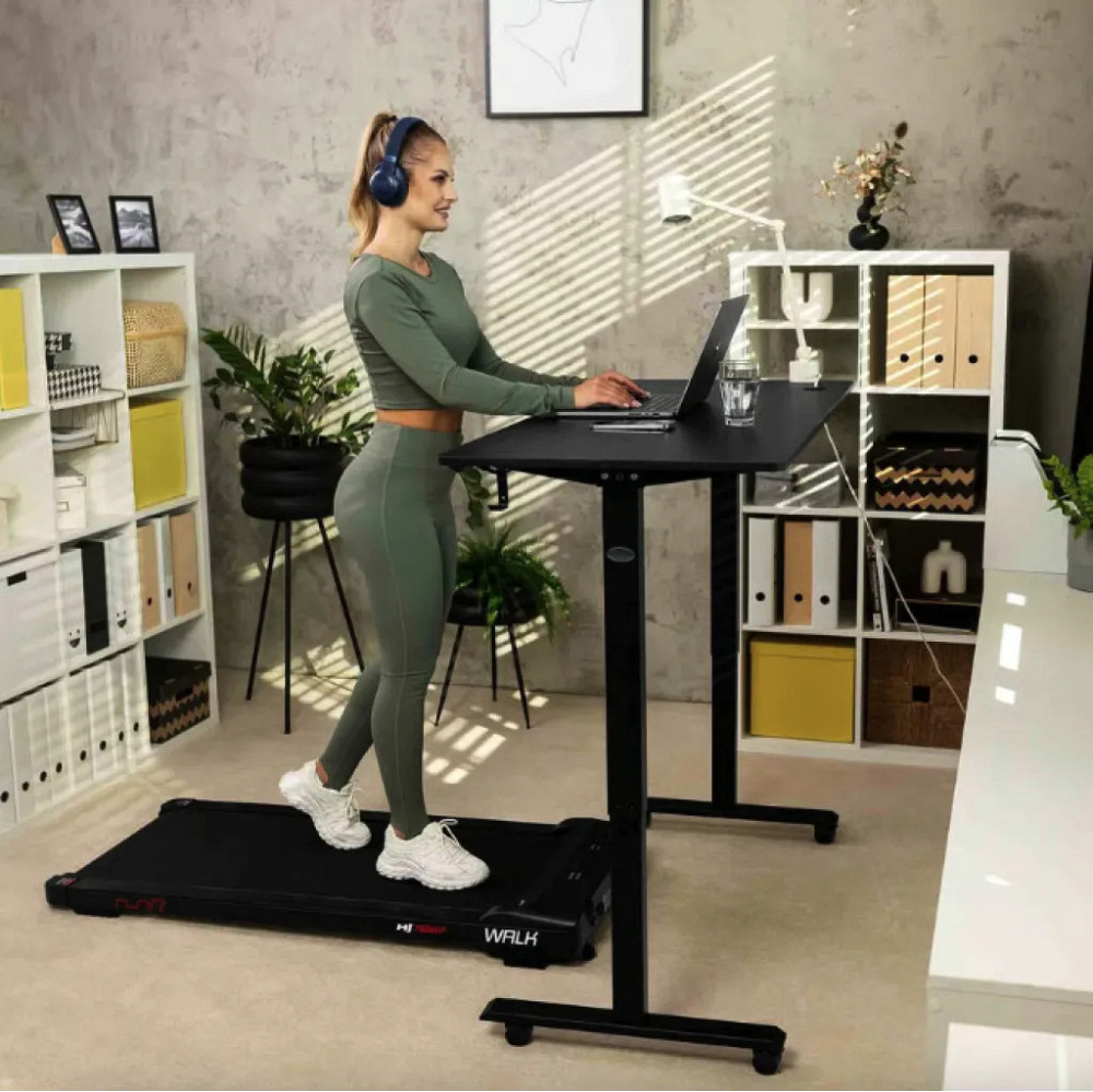 Компьютерный стол Amone с электрической регулируемой высотой черный Игровой для компьютера Стол для работы Киев - изображение 8