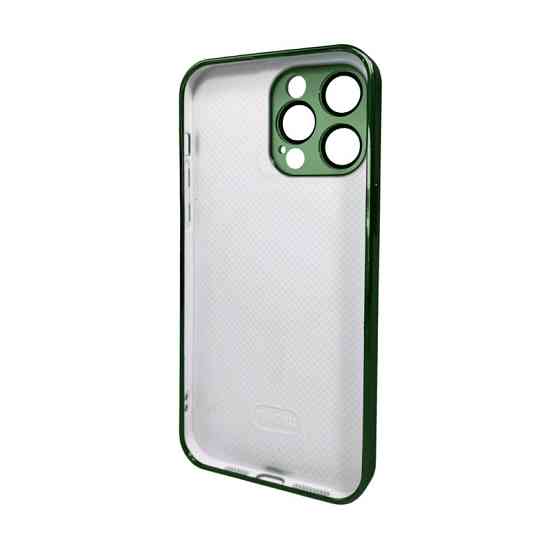 Чохол для смартфона AG Glass Sapphire Frame MagSafe Logo for Apple iPhone 15 Pro Cangling Green Київ