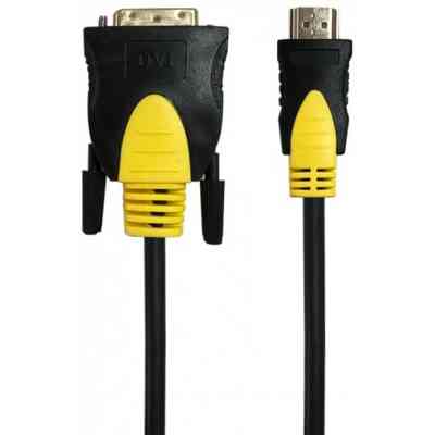 Кабель мультимедійний HDMI M to DVI M 1.8m V1.3 18+1pin Maxxter (CCBP-HDMI-DVI-1.8) Вінниця