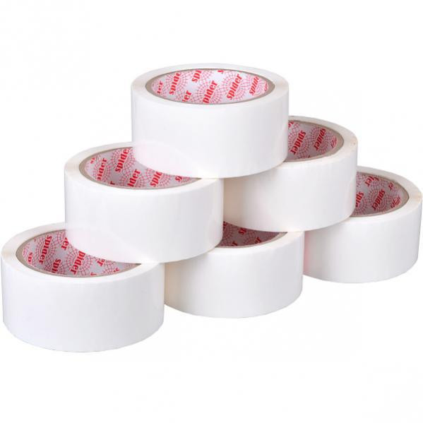 Скотч пакувальний білий 76 м Київ - фото 1