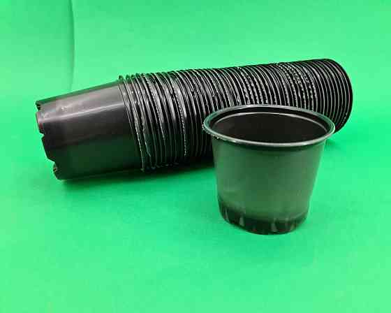 Стакан для рассады 400мл (д100)d10h8.5 БЕЗ отверстия Дифлон (1000 шт) Харьков