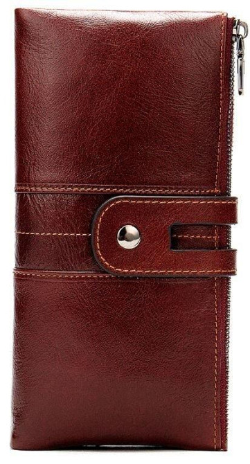 Гаманець жіночий Vintage 14906 Бордовий Київ - фото 7
