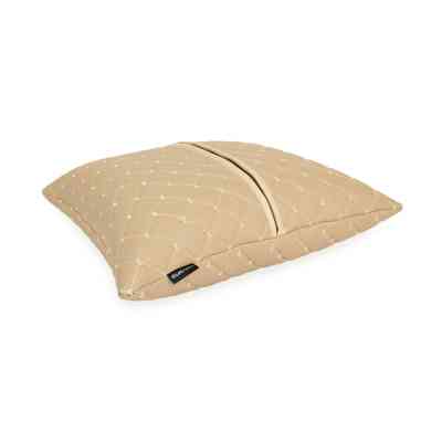 Подушка EVAtech ECO 40x40 см бежева з бежевою ниткою (SPBCSII) Винница