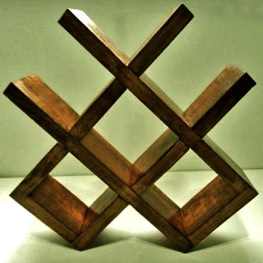 Настільна винна полиця "Катлер" латте Миколаїв - фото 1