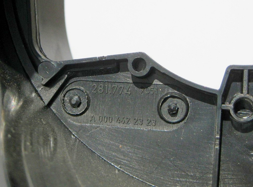 Mercedes-Benz  A0004622323 Пластикове облицювання рульової колонки чорна C-Class W203 CLK C209 Одеса - фото 7