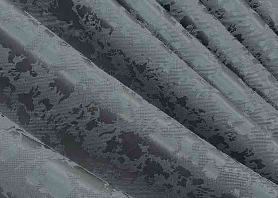 Комплект штор VR-Textil Льон Мармур 150х270 2шт і Тюль 400х270 1262ш-1400т Графітовий з білим 71-132/3 Київ