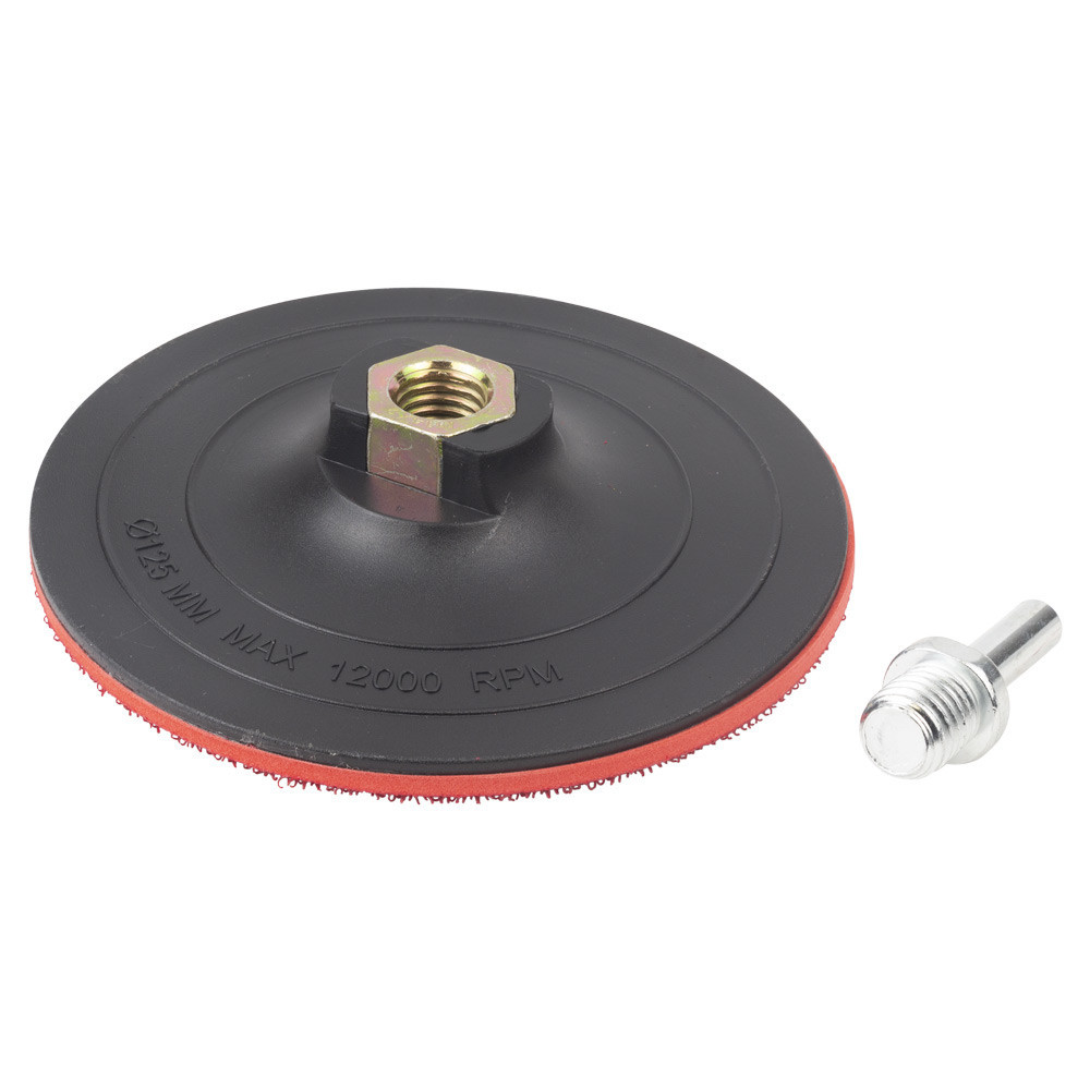 Диск шлифовальный жесткий Ø125мм с липучкой SIGMA (9181151) Ровно - изображение 2