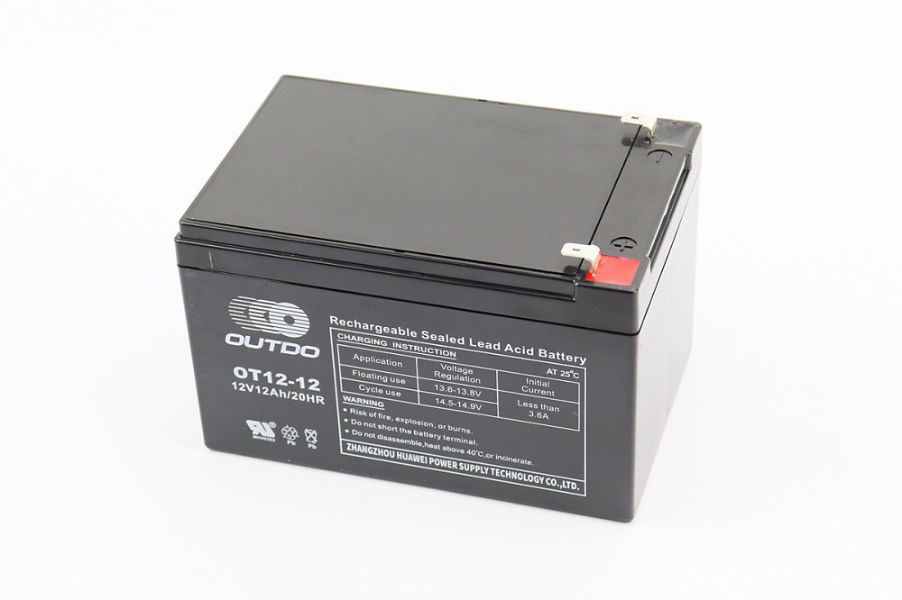 Акумулятор 12V12Ah OT12-12 кислотний (L151*W98*H96mm) для ДБЖ, іграшок та ін. Бершадь - фото 1