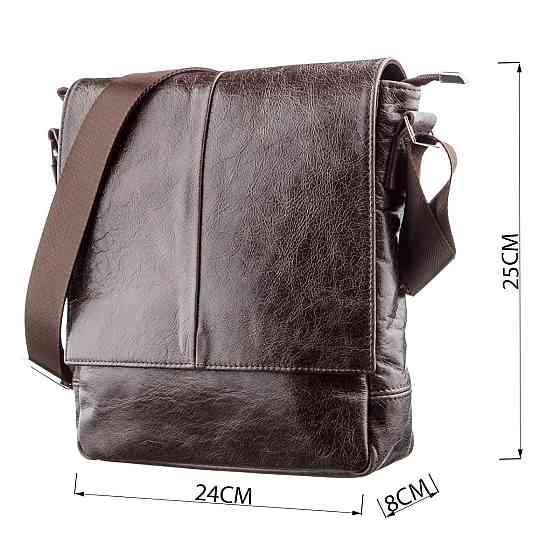 Мессенджер SHVIGEL 00795 Коричневий Київ