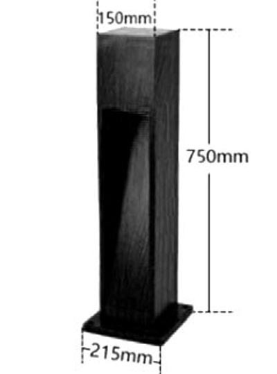 Світильник підлоговий "Гердон" венге Миколаїв - фото 3