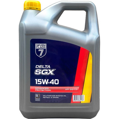 Моторное масло 7FLAGS Delta SGX 15W-40 3,6л Винница - изображение 1