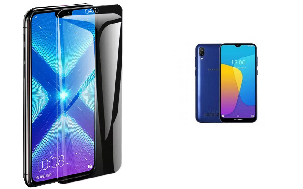 Защитное стекло NeoGlass для Doogee X90, Doogee X90L – ультрапрозрачное и устойчивое Киев - изображение 2