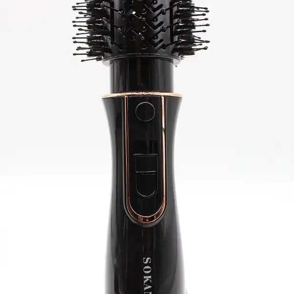 Фен-щітка SK-15031 1000 Вт, 3 в 1: фен, щітка для випрямлення, насадка для завивки, універсальне укладання Одеса - фото 4