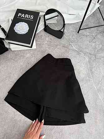 Жіноча базова стильна міні спідниця костюмка Одеса