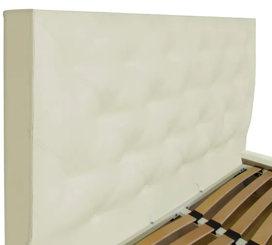 Кровать Двуспальная Coventry VIP 180 х 200 см Fly 2200 A1 С дополнительной металлической цельносварной рамой Белый Киев