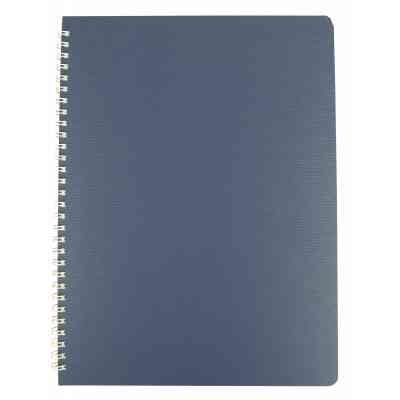 Зошит Buromax BARK A4 60 аркушів, клітинка пластикова обкладинка Синій (BM.24454154-02) Вінниця