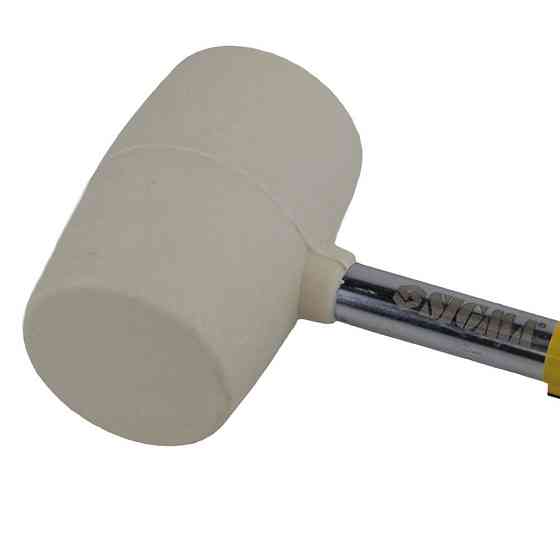 Sigma Киянка резиновая белая 225г металлическая обрезиненная рукоятка SIGMA (4317401) Коломыя