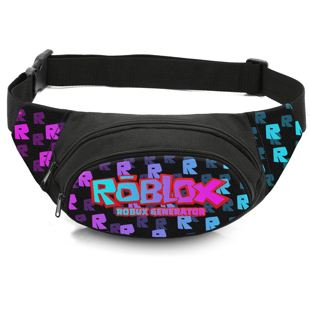 Сумка-бананка дитяча з принтом Roblox поясна сумка для хлопчика (4438) Київ - фото 1