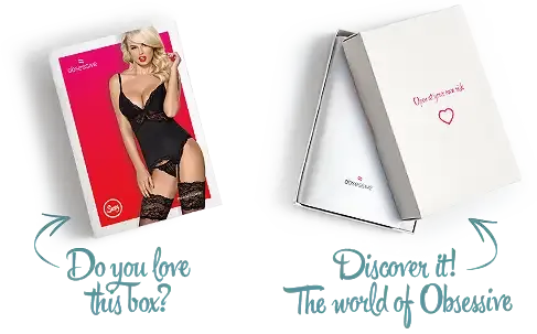 Сатиновий мереживний корсет Obsessive 810-COR-1 babydoll & thong S/M, чорний, корсет, танга Львів - фото 8