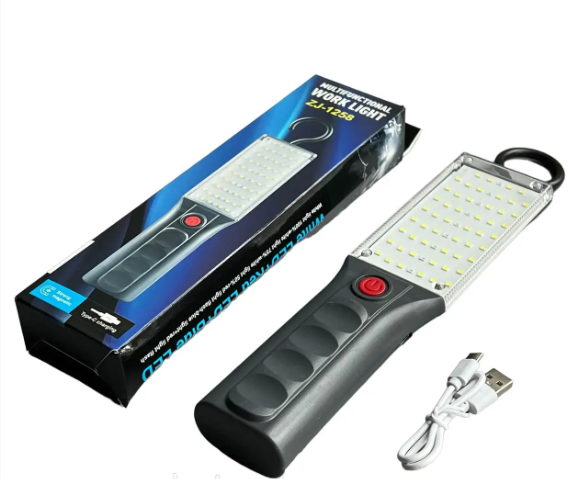 Акумуляторний ліхтарик TORCH ZJ-1258 для СТО, LED 1000 люмен, дальність освітлення до 300 метрів Одеса - фото 17