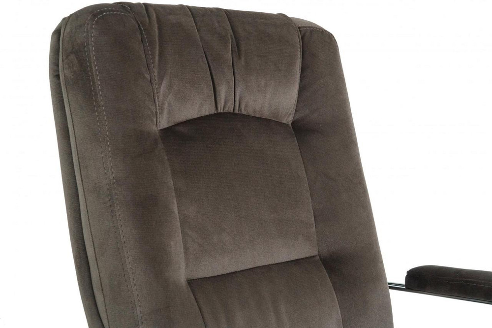 Офісне Крісло Керівника Richman Alberto Fankoni 35 -Missoni 11 Хром М3 MultiBlock Коричневий Київ - фото 5