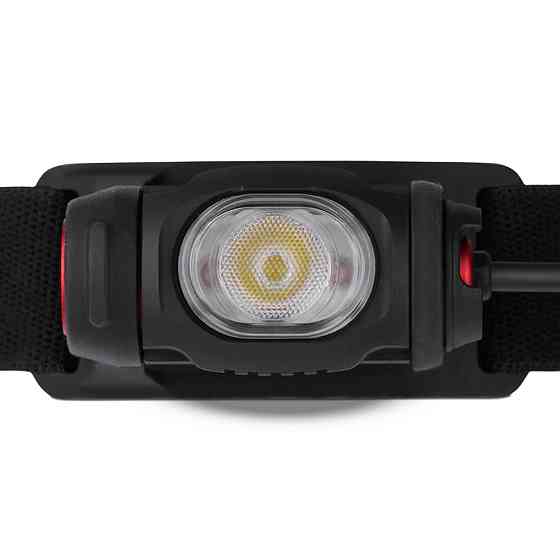Ліхтар налобний Brevia 500Lm, 2600mAh micro-USB, IP64, заднє світло Львів