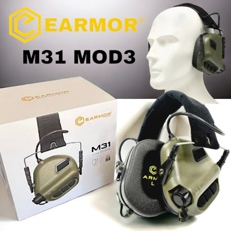 Наушники тактические активные Earmor M31 MOD3 оригинал | Наушники для стрельбы шумоподавляющие. a842 Одесса - изображение 1