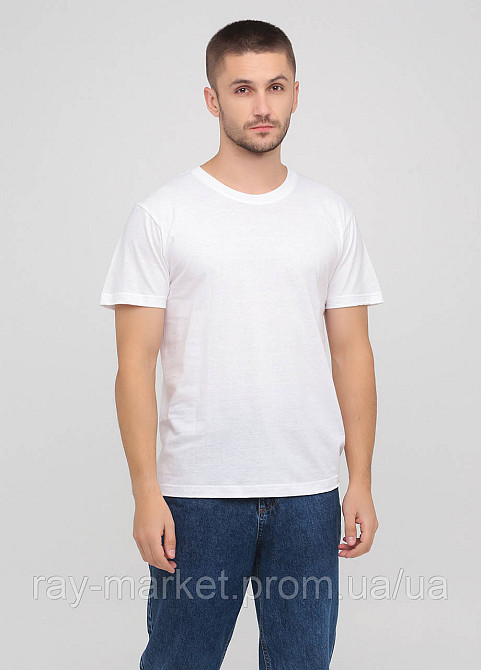 Футболка біла чоловіча з коротким рукавом Stedman CLASSIC-T XL Київ - фото 1