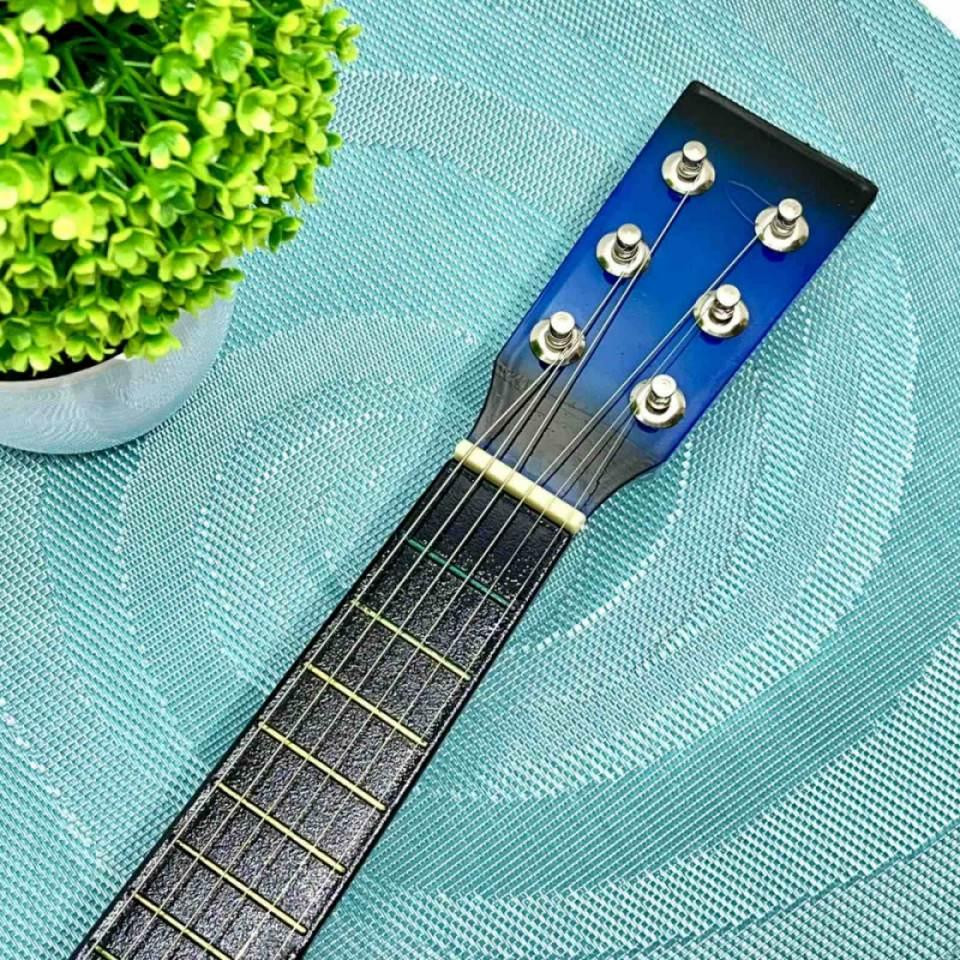 Гітара дерев'яна дитяча 6 струн Синя (M 1369) Чернигов - изображение 5