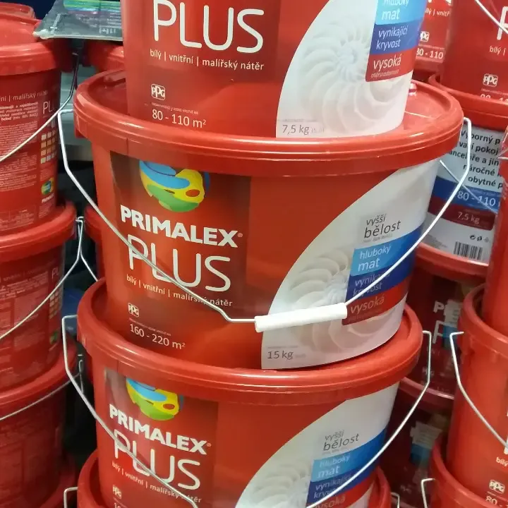 Фарба вапняна PRIMALEX Plus мат білий 15 кг Киев - изображение 2