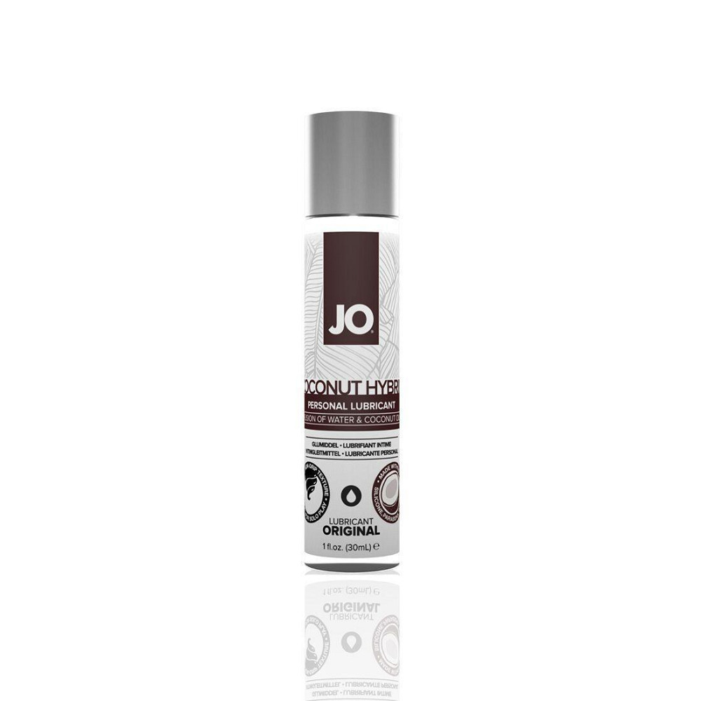 Смазка-крем с кокосовым маслом JO Coconut Hybrid ORIGINAL (30 мл) белая Sex Aura Киев - изображение 1