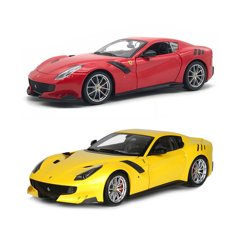 Автомодель - Ferrari F12Tdf (асорті жовтий, червоний, 1:24) Дніпро - фото 1