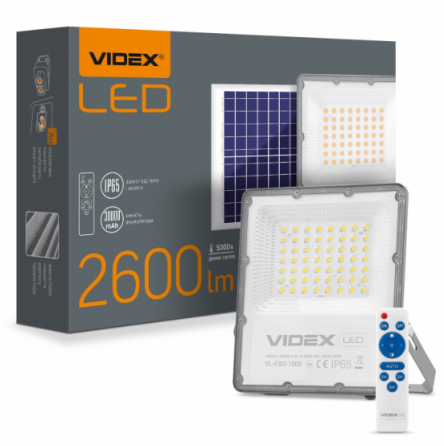 LED Прожектор 30W 5000К 3,2V автономний VL-FSO-1005 Videx Житомир