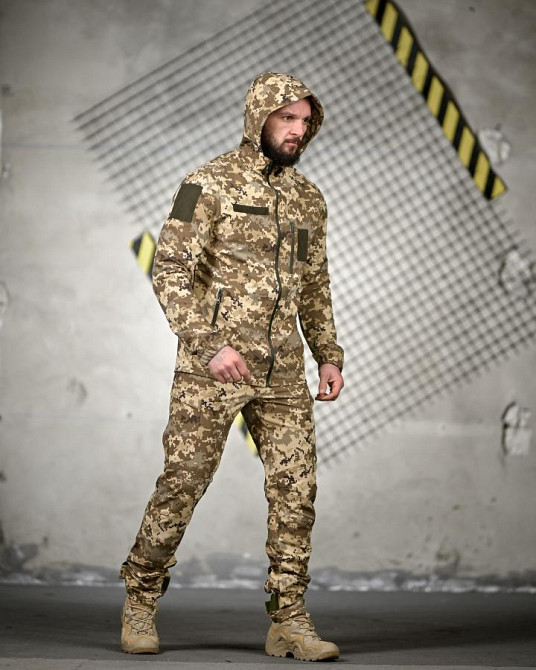 Эластичная тактический костюм agony пиксель НП4878 Одесса - изображение 12