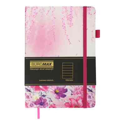 Книга записная Buromax CHERIE А5 96 листов линия, розовый (BM.295205-10) Винница