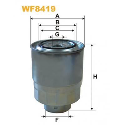 Фильтр топливный Wixfiltron WF8419 Винница - изображение 1