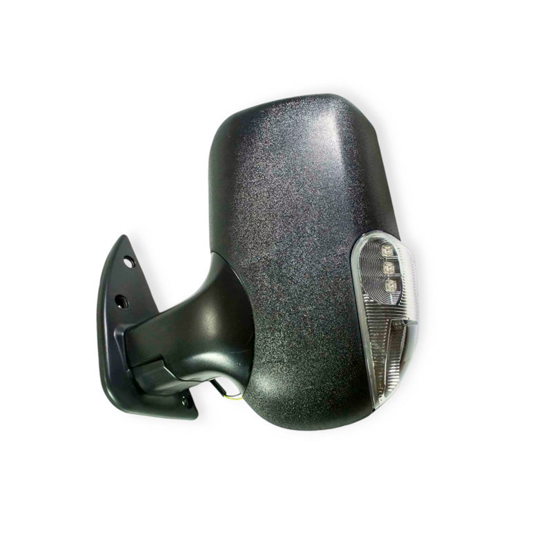 Дзеркало заднього вигляду зовнішній зразок ліве з поворотом чорний мат ГАЗель Мукачево - фото 1