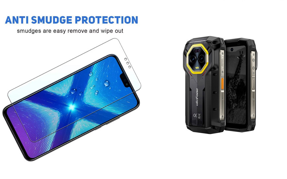 Захисне скло NeoGlass для Ulefone Armor Mini 20 Pro, Mini 20T Pro – надпрозоре та стійке Київ - фото 3