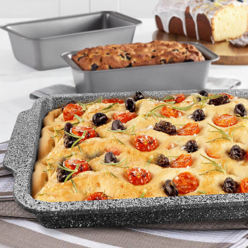 Форма для випікання прямокутна 36*23*5см а/п Granite MR-1126-36 Maestro Житомир