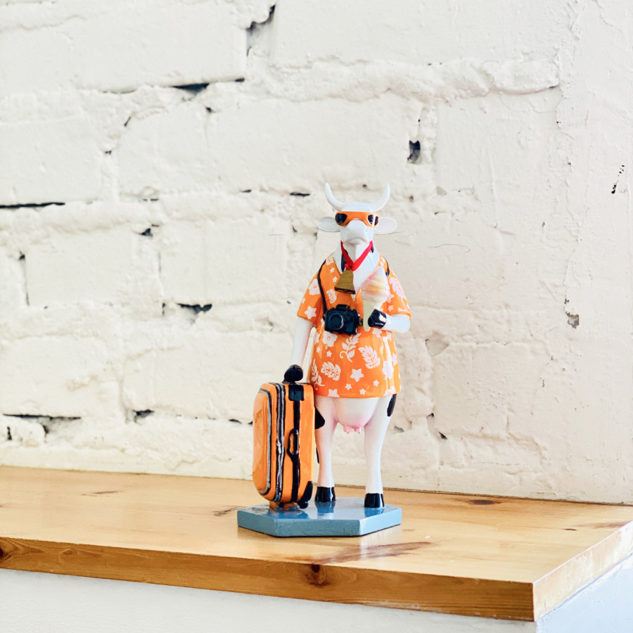 Статуэтка коллекционная корова Vacation (Size M) полирезин Киев - изображение 3