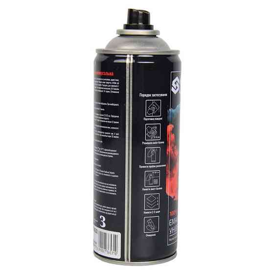 Эмаль аэрозольная акриловая хром 400мл серебряный SIGMA (2736531) Киев