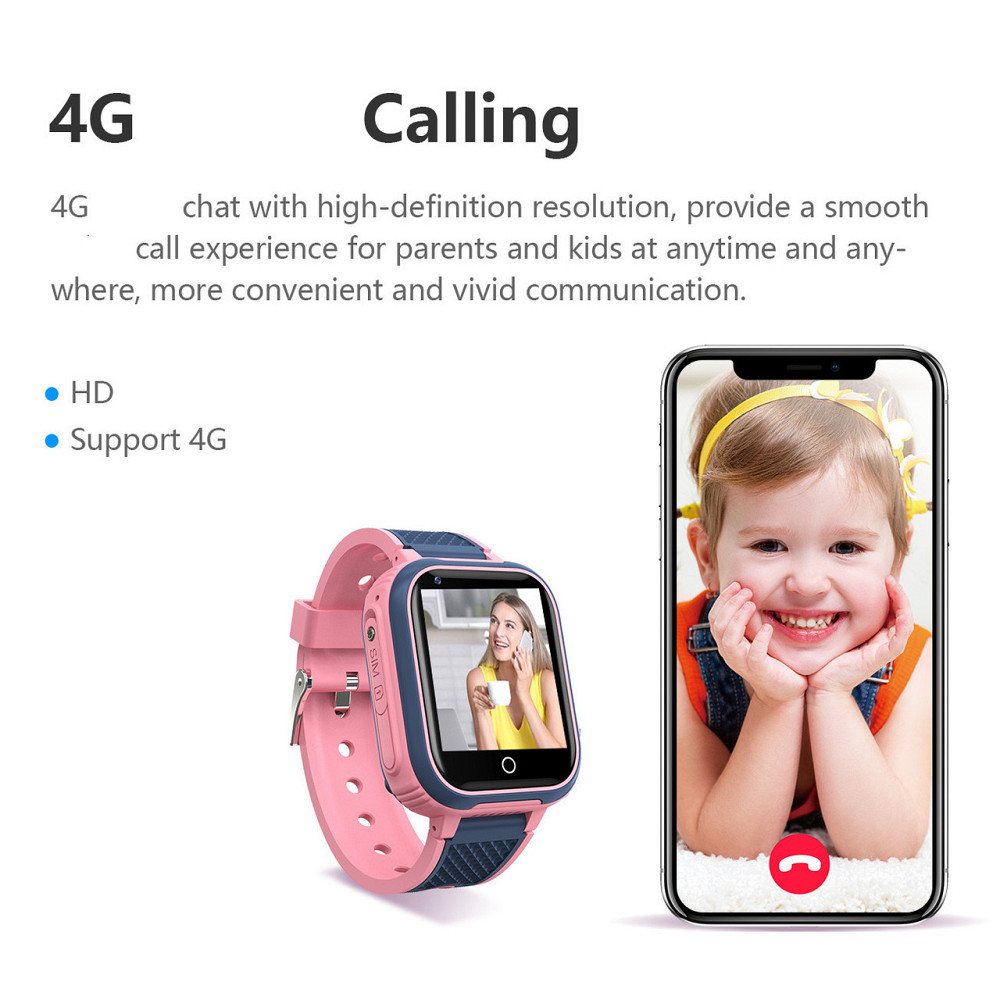 Часы детские умные Smart Kinder GPS Tracking 4G GPS Wi-Fi Синий Винница - изображение 13