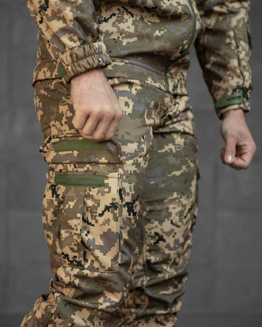 Тактический костюм софтшел BANDIT пиксель ВТ7960 Одесса - изображение 10