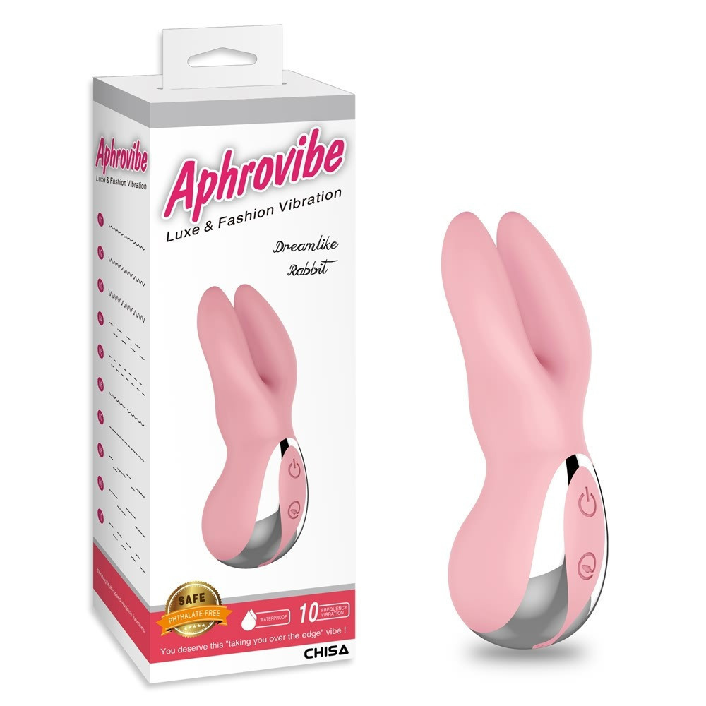 Вибратор для клитора в виде кролика Chisa Aphrovibe Dreamlike Rabbit, розовый Sex Aura Киев - изображение 1