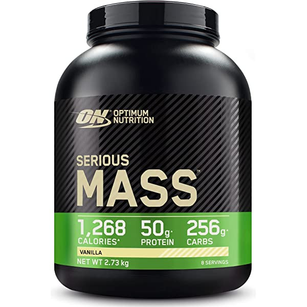 Гейнер Optimum Nutrition EU Serious Mass 2727 g (Vanilla) Луцьк - фото 1