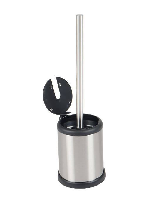 Йоржик для унітазу підлоговий Mixxus Topper-TB0201 SS Color колір нержавійка (MI7093) ( 21365 ) Харків - фото 8