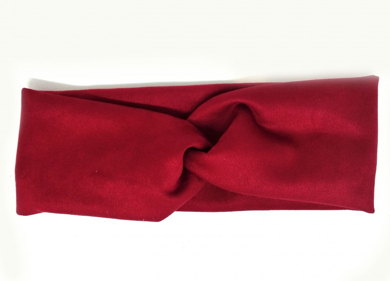 Женская повязка на голову красная Киев - изображение 1