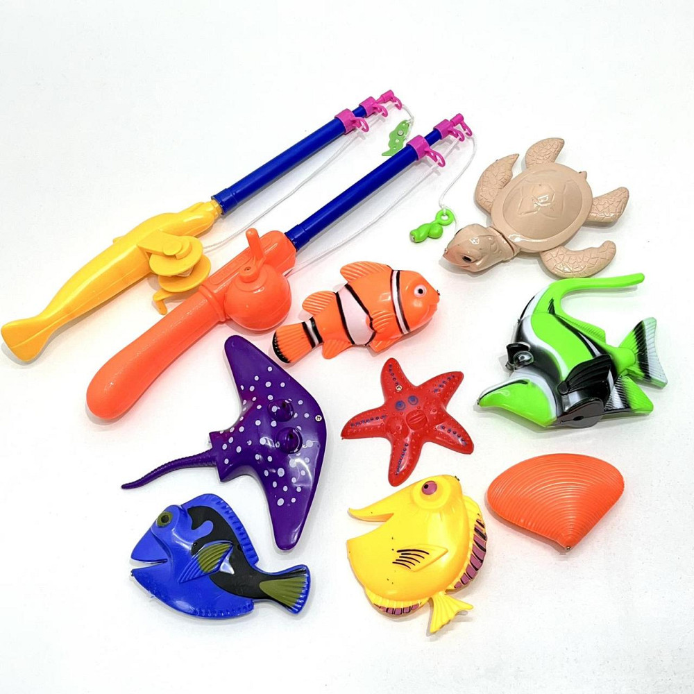 Магнітна гра рибалка вудка 2 штуки 8 морських мешканців (M 0045 U/R/13582) Чернигов - изображение 5