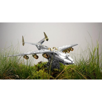 Конструктор Metal Time Колекцiйна модель Ukrainian Dream Exclusive Edition Ан-225 Мрія зібрана двокольорова (MT001EE/READY) Вінниця - фото 4