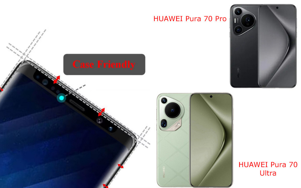 Защитное стекло HyperGlass Pro для HUAWEI Pura 70 Pro, Pura 70 Ultra – максимальная чувствительность и защита Киев - изображение 4